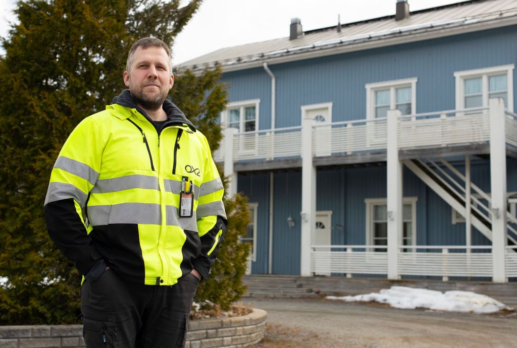 Lestijärven tuulipuiston projektipäällikkö Jommi Tervo.