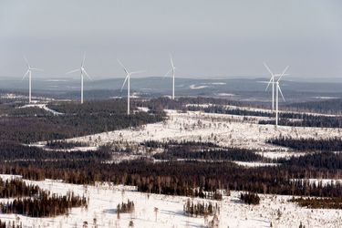 Maevaara wind farm, 104 MW, Sweden (photo: Ulrich Mertens)