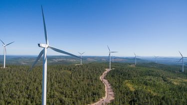 Bösjövarden wind farm, 22,5 MW, Sweden (photo: Joakim Lagercrantz)