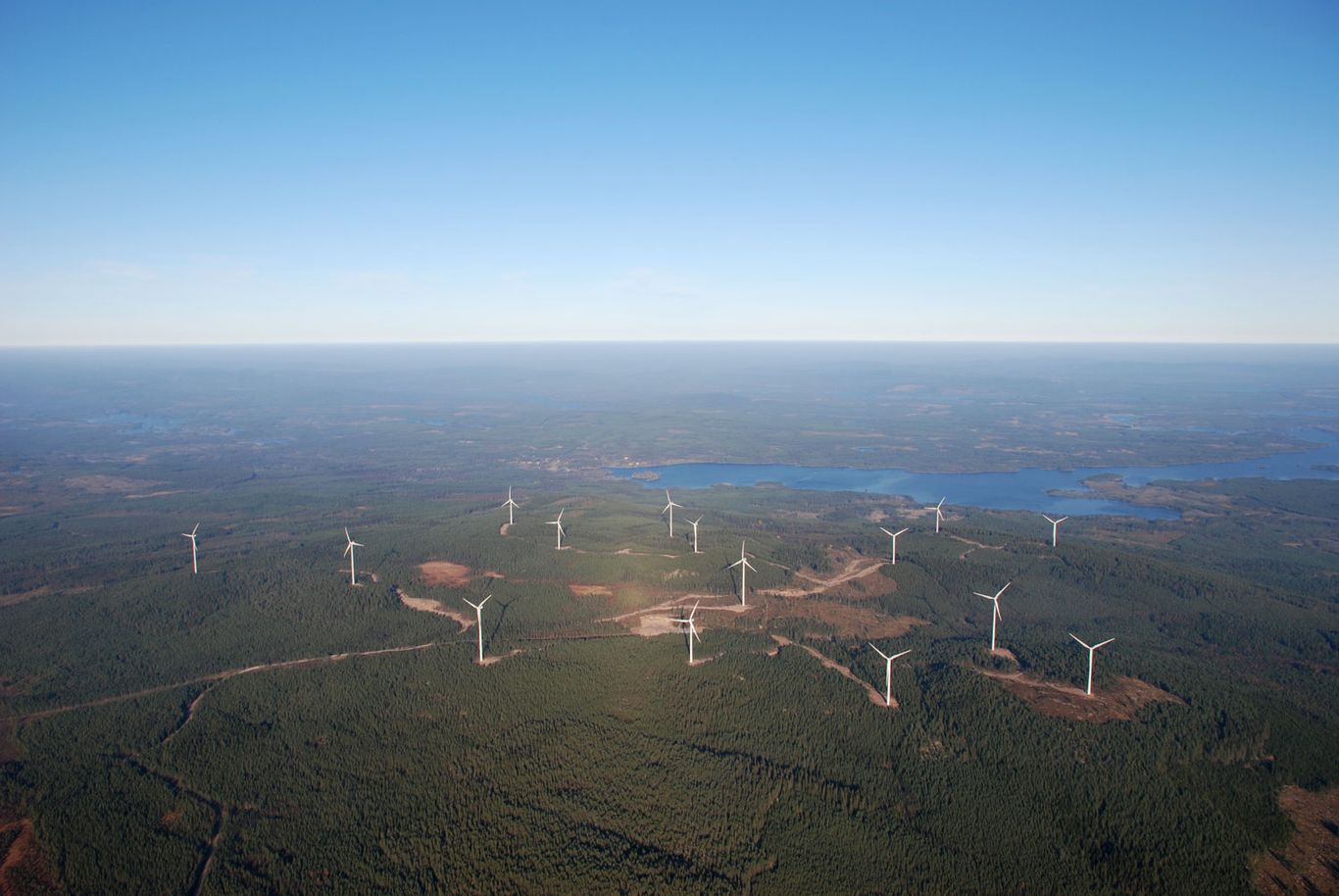 Hedbodbergetin tuulipuisto, 20 MW, Ruotsi (kuva: OX2)