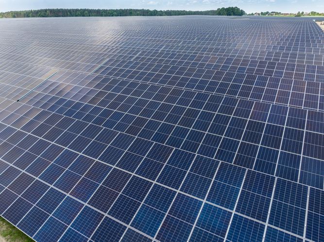 Rutki solar farm, Poland