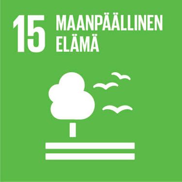 Viidestoista tavoite on suojella maaekosysteemejä, palauttaa niitä ennalleen ja edistää niiden kestävää käyttöä. Lisäksi tavoitteena on edistää metsien kestävää käyttöä, taistella aavikoitumista vastaan, sekä pysäyttää maaperän köyhtyminen ja luonnon monimuotoisuuden häviäminen. 